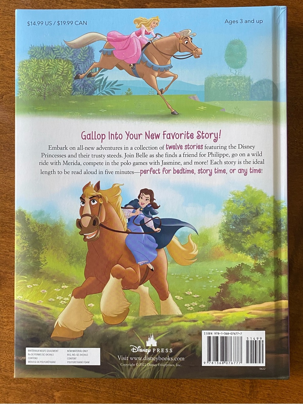Disney Princess 5-Minute Horse Stories - Picture 2 of 4
